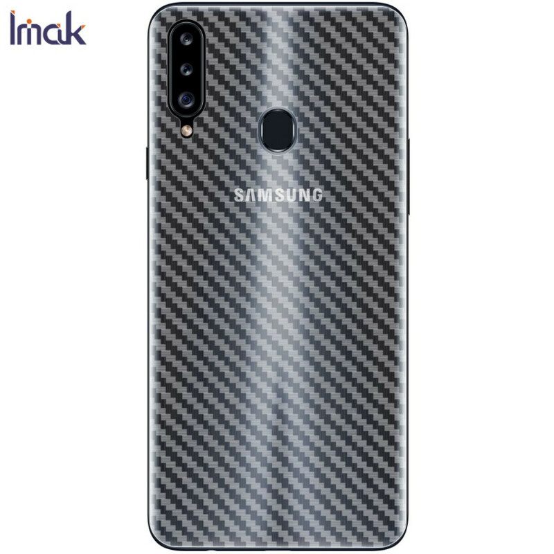 Μεμβράνη Προστασίας Πλάτης Για Samsung Galaxy A20S Style Carbon Imak