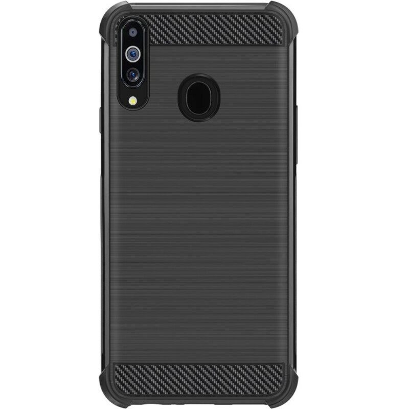 θηκη κινητου Samsung Galaxy A20s Imak Vega Series Brushed Carbon Fiber