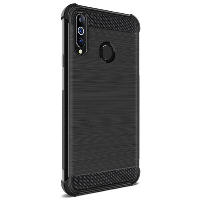 θηκη κινητου Samsung Galaxy A20s Imak Vega Series Brushed Carbon Fiber