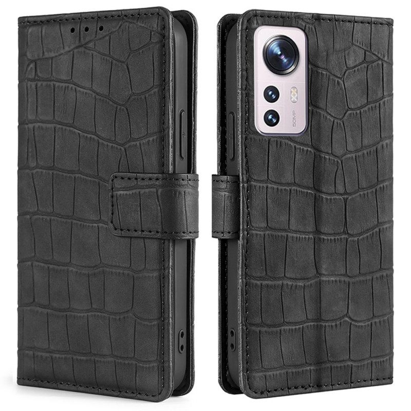 Κάλυμμα Xiaomi 12 Pro Skin-touch Crocodile