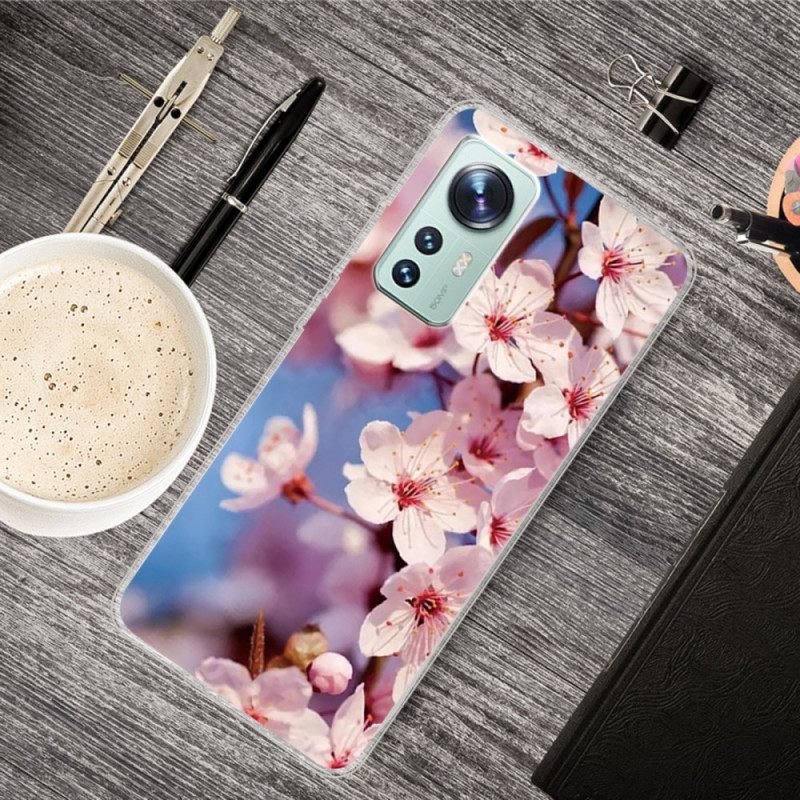 Θήκη Xiaomi 12 Pro Floral Σιλικόνη