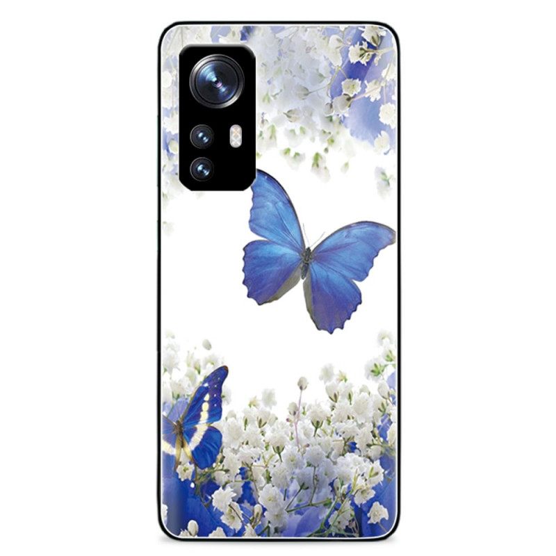 Θήκη Xiaomi 12 Pro Royal Butterflies Tempered Glass