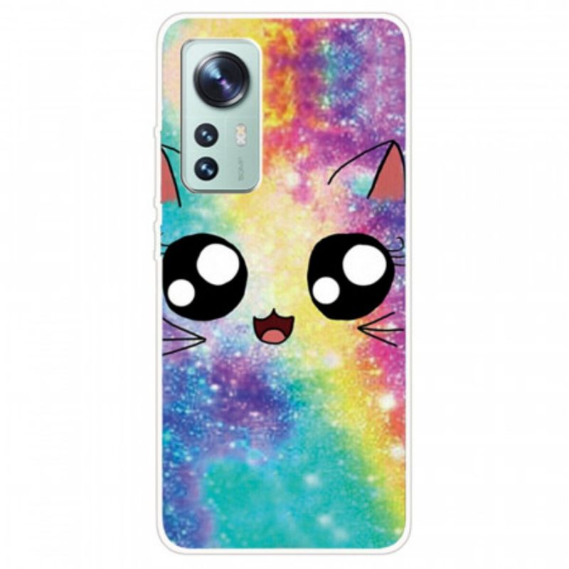 Θήκη Xiaomi 12 Pro Silicone Cat Deco