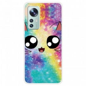 Θήκη Xiaomi 12 Pro Silicone Cat Deco