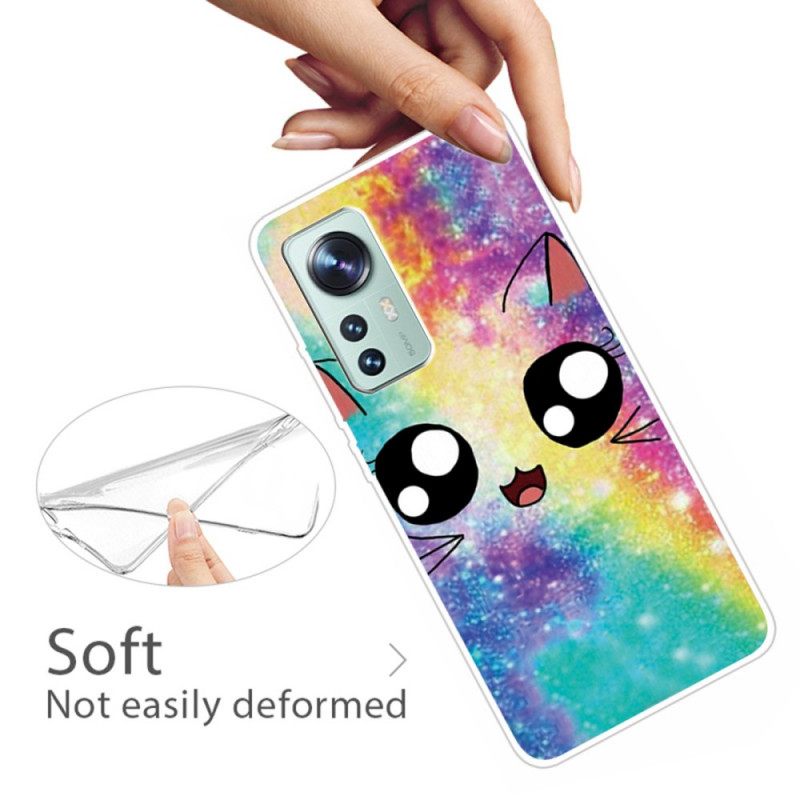 Θήκη Xiaomi 12 Pro Silicone Cat Deco