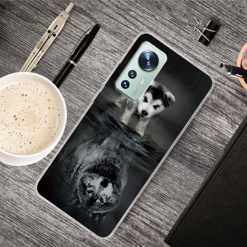 Θήκη Xiaomi 12 Pro Σιλικόνη Puppy Dream