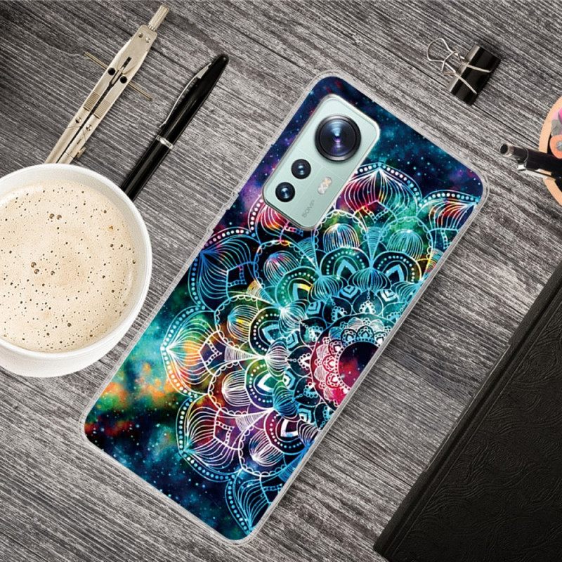 Θήκη Xiaomi 12 Pro Σχεδίαση Mandala Από Σιλικόνη