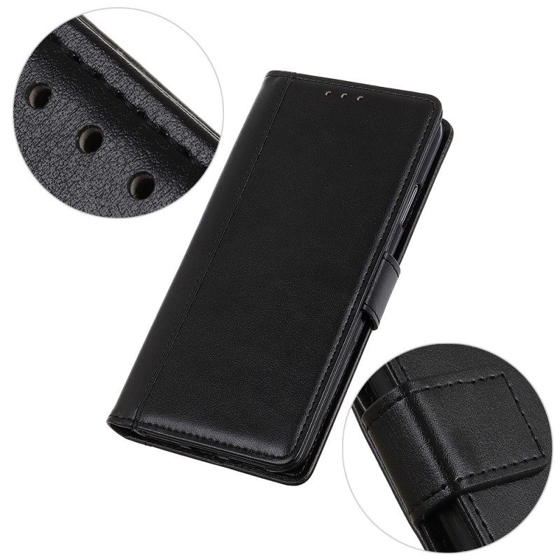 Κάλυμμα Moto G41 / G31 Έκδοση Split Leather