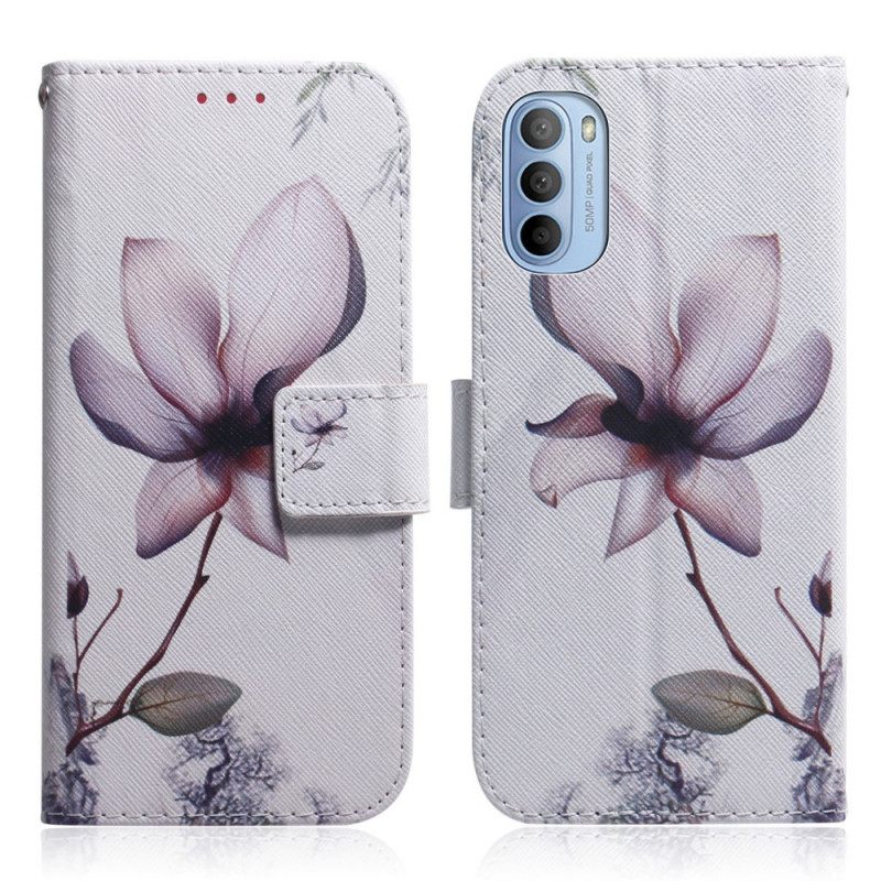 Κάλυμμα Moto G41 / G31 Flower Dusty Pink