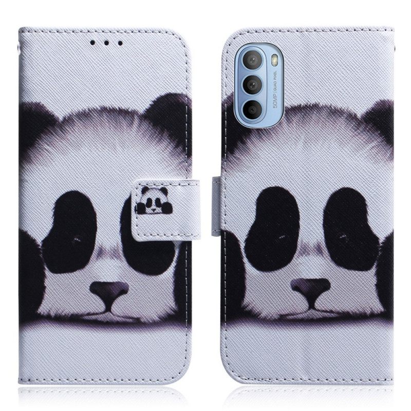 Κάλυμμα Moto G41 / G31 Πρόσωπο Panda