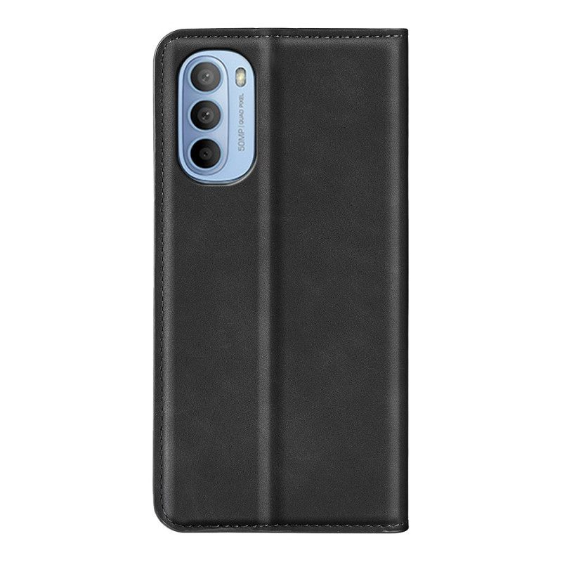 θηκη κινητου Moto G41 / G31 Θήκη Flip Εφέ Silk Soft Leather