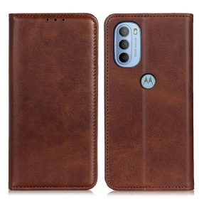 θηκη κινητου Moto G41 / G31 Θήκη Flip Lychee Split Leather