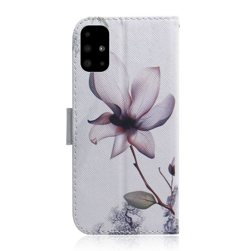 Κάλυμμα Samsung Galaxy A51 Flower Dusty Pink