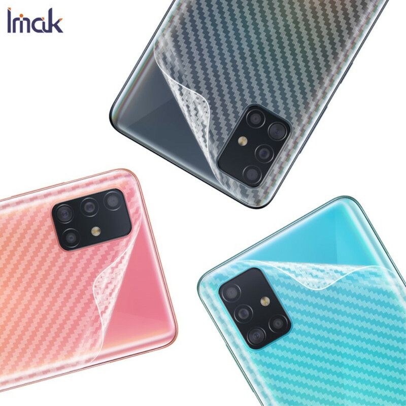 Μεμβράνη Προστασίας Πλάτης Για Samsung Galaxy A51 Carbon Style Imak