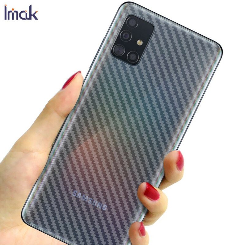 Μεμβράνη Προστασίας Πλάτης Για Samsung Galaxy A51 Carbon Style Imak