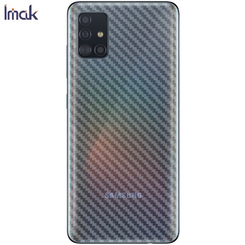 Μεμβράνη Προστασίας Πλάτης Για Samsung Galaxy A51 Carbon Style Imak