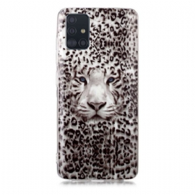 Θήκη Samsung Galaxy A51 Leopard Fluorescent