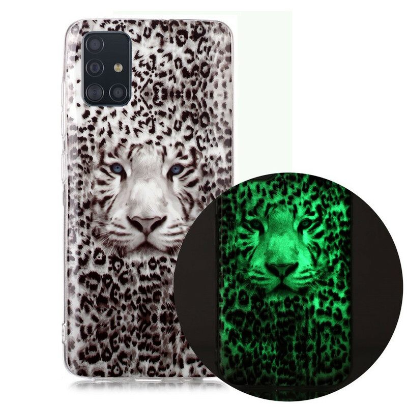 Θήκη Samsung Galaxy A51 Leopard Fluorescent