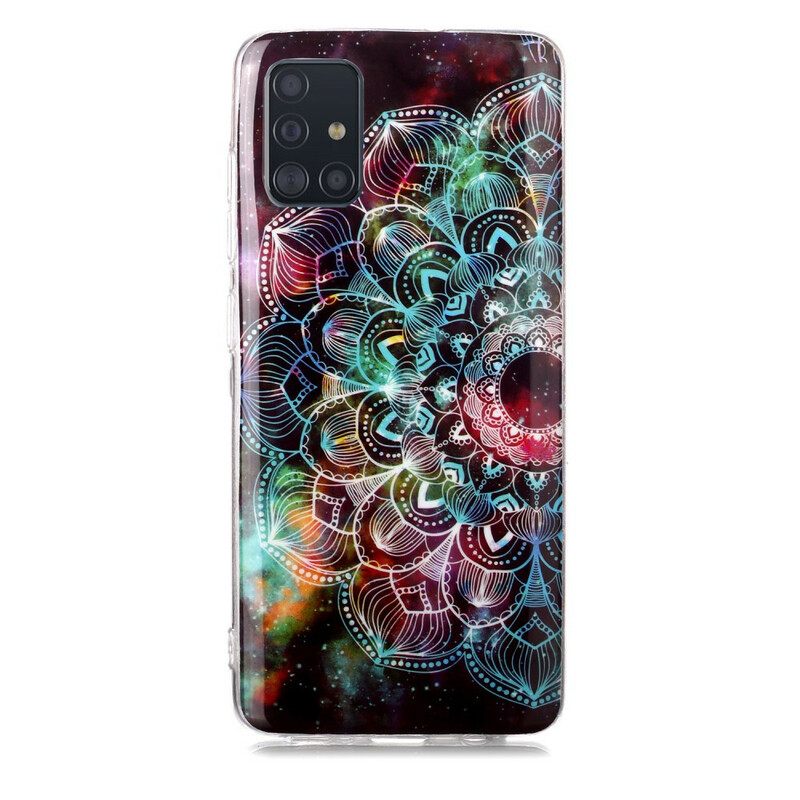 Θήκη Samsung Galaxy A51 Σειρά Fluorescent Floral