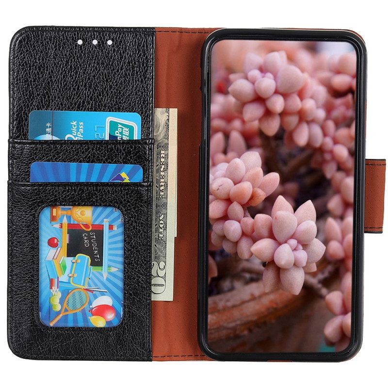 Κάλυμμα Google Pixel 7A Split Nappa Leather