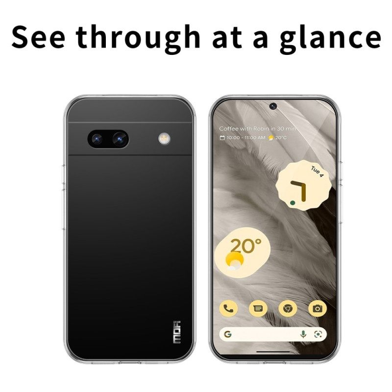 Θήκη Google Pixel 7A Διαφανές Mofi